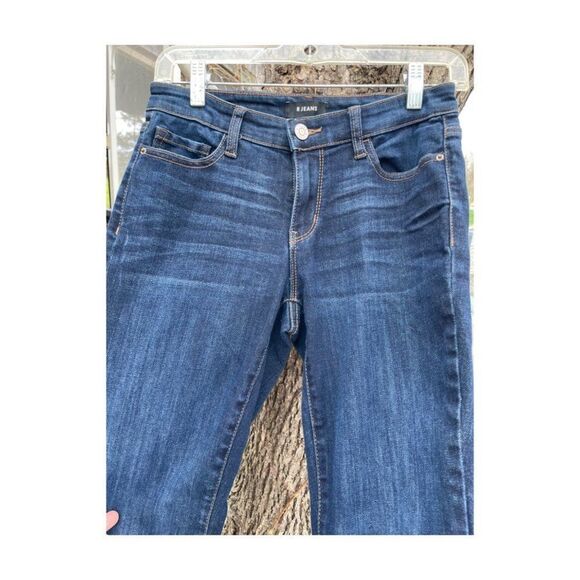 R Jeans Denim Dark Wash Mid Rise Straight Leg Sz 26 - Picture 2 of 7